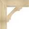 Ekena Millwork Olympic Block Rough Sawn Bracket, Douglas Fir, 6"W x 26"D x 26"H BKT06X26X26OLY05RDF - alternate 3
